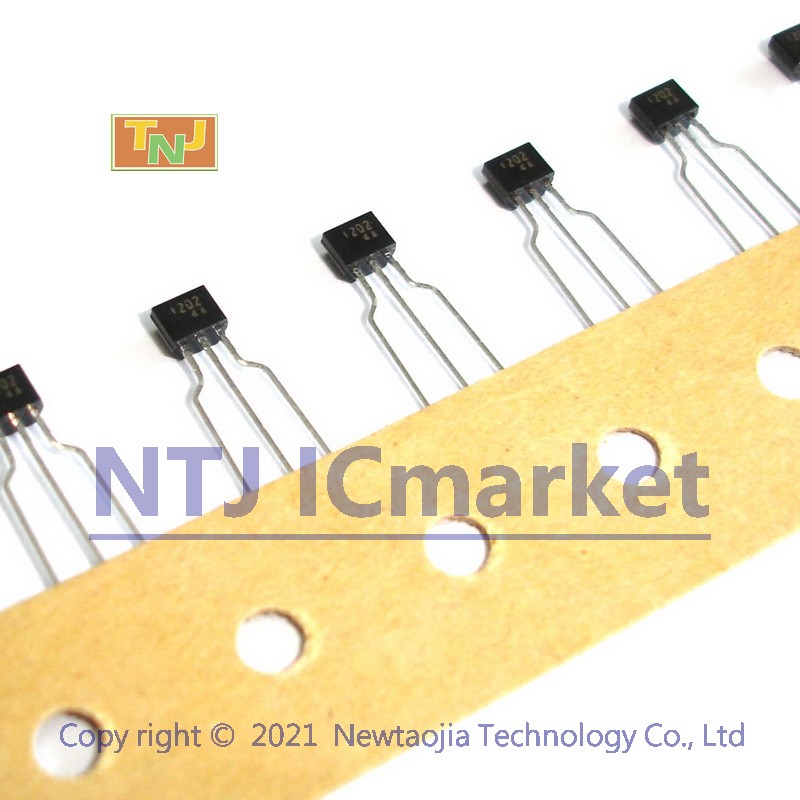 10 PCS RN1202 TO-92S 1202 트랜지스터 실리콘 NPN 에피 택셜 타입